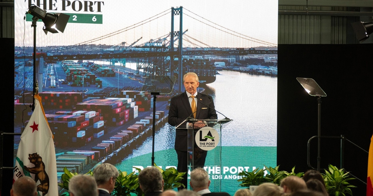 Rollercoaster year for the Port of Los Angeles