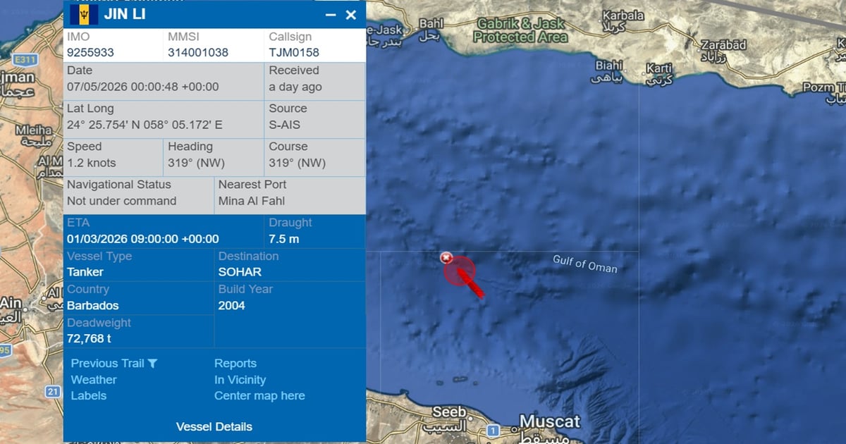 Iran seizes tanker in Gulf of Oman
