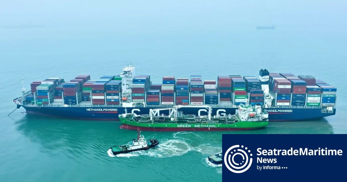 World’s largest green methanol bunkering in Shanghai port