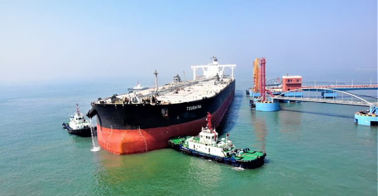Dongjiakou port area in Qingdao adds VLCC berth