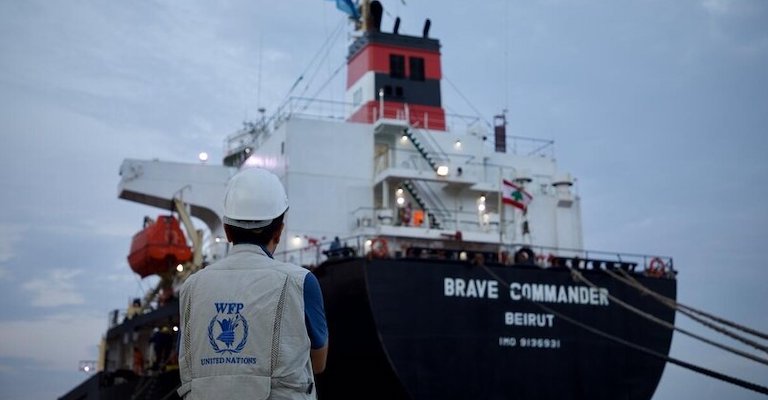 First Ukraine WFP grain ship reaches Djibouti