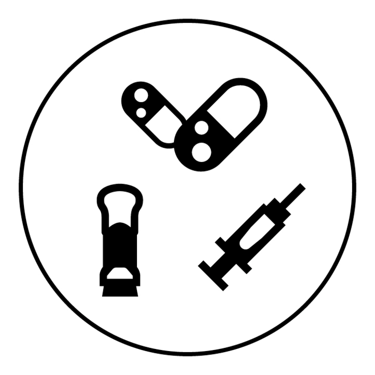 Schaubild: medikamentöse Therapien bei CED Schaubild: medikamentöse Therapien bei CED