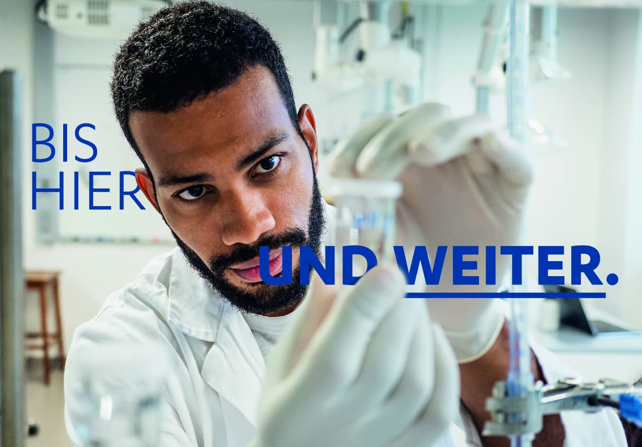 Unser Engagement - Bis hier. Und weiter. Im Kampf gegen Krebs