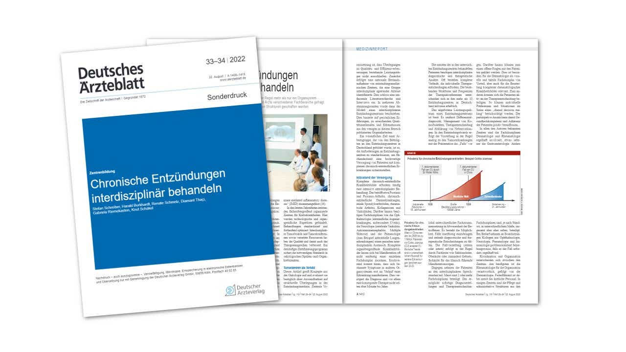 Die Publikation, die im August 2022 im Deutschen Ärzteblatt veröffentlicht wurde, können sie hier downloaden.