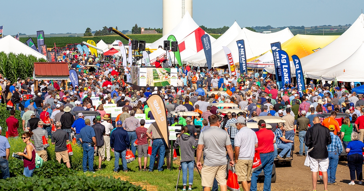 Ag PhD Field Day at Hefty Farms raises bar for field days Farm Progress