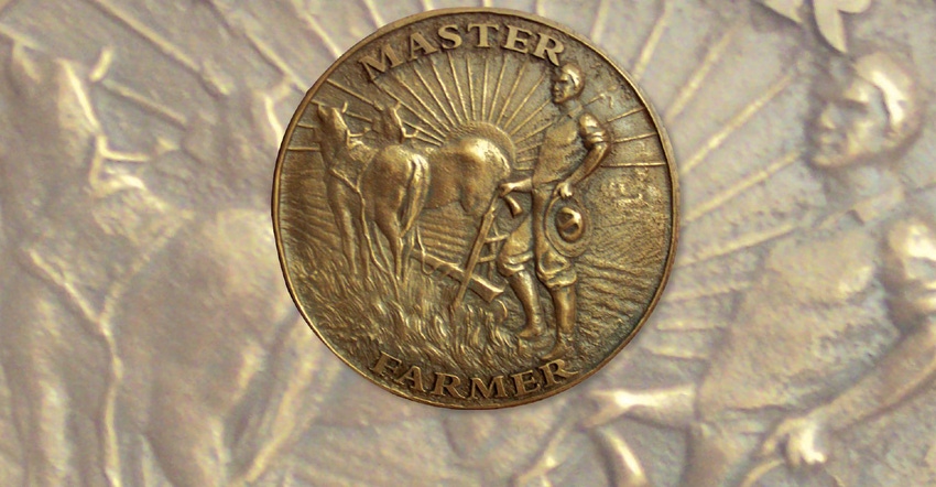 Master agriculturist medallion Master agriculturist medallion