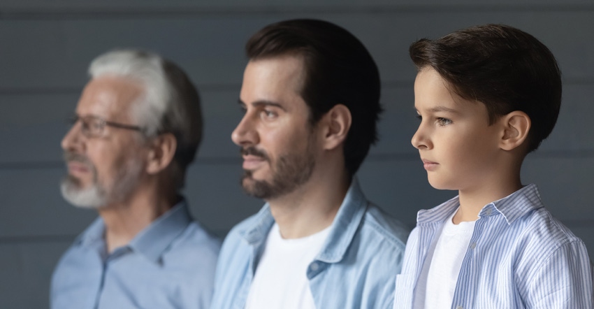 3 generations of men 3 generations of men