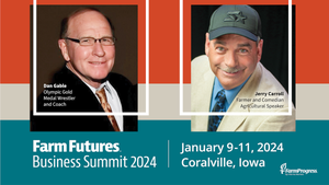 Dan Gable and Jerry Carroll, Farm Futures Summit