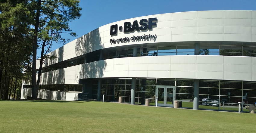 BASF facility exterior in North Carolina