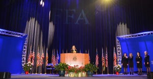 FFA convention stage