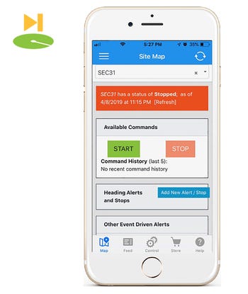 remote start up app on phone