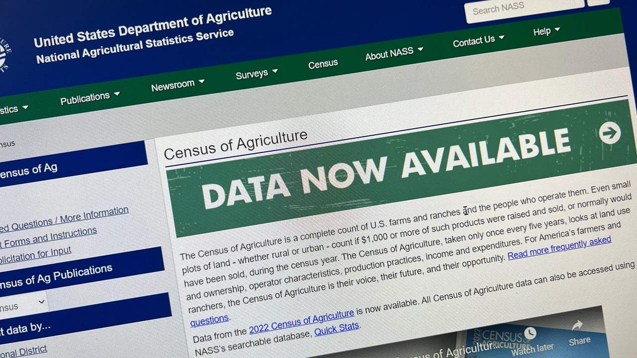 Census Farms 2024 USDA Agriculture Census: lots of numbers