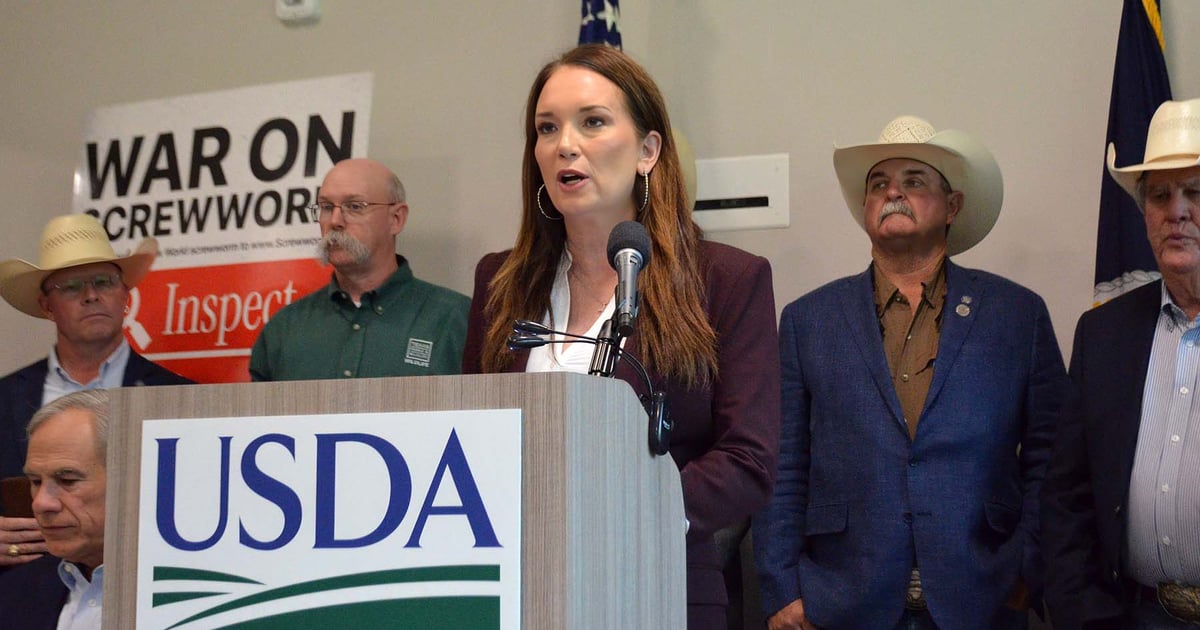 New World screwworm spreads in U.S., USDA leaders respond