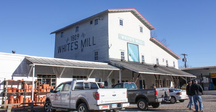 Exterior of White's Mill