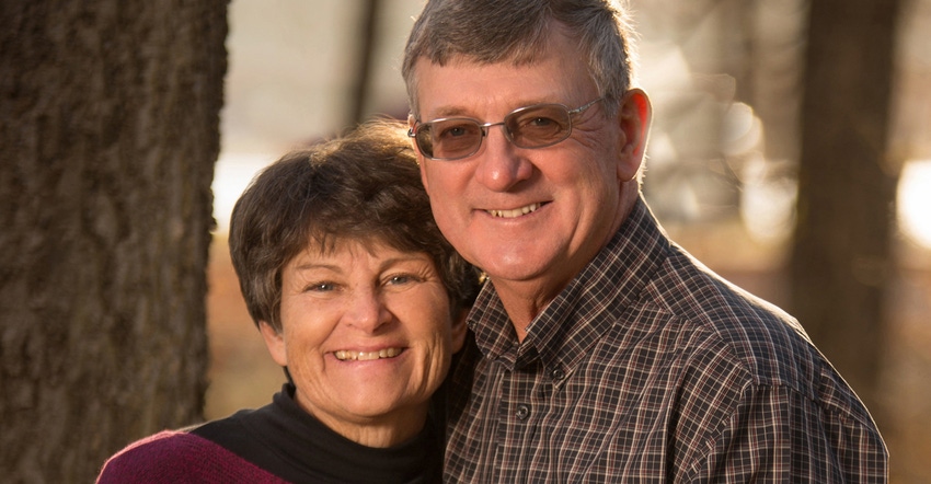 David and Sara Combes, Lebo, Kan Kansas Master Farmers