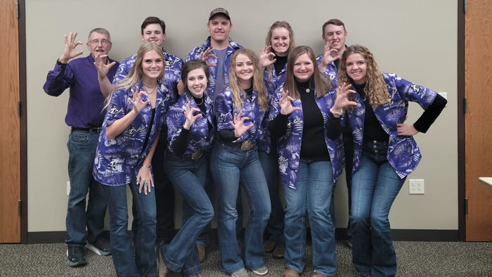 Fall 2022 K-State Crops Judging Team