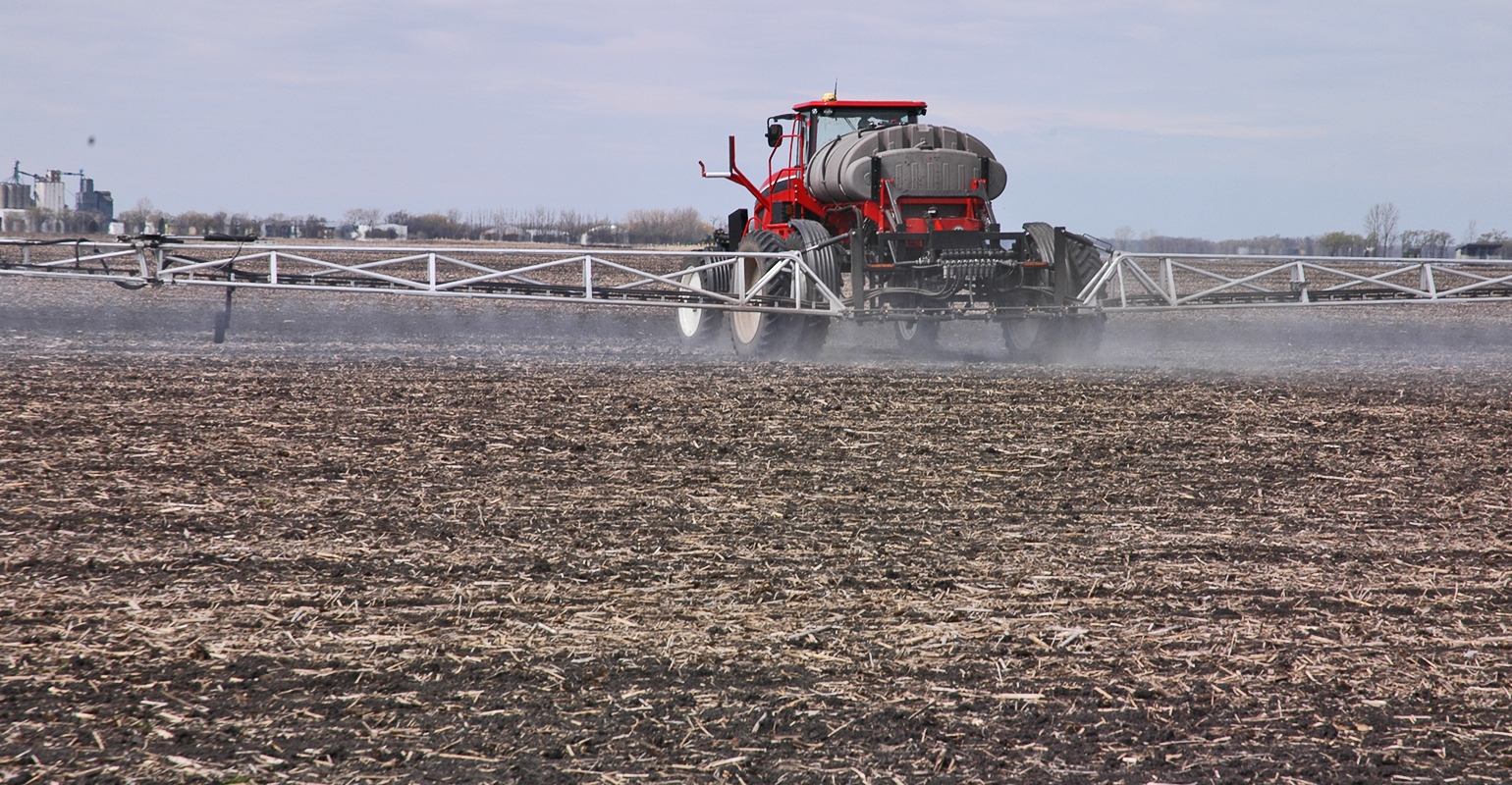 How long can soil-applied herbicide last without rain?