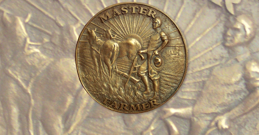 Master Farmer bronze emblem