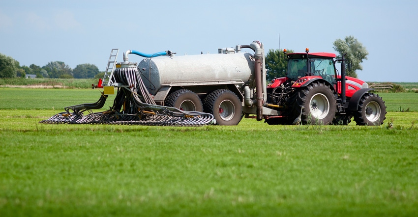 liquid manure spreader