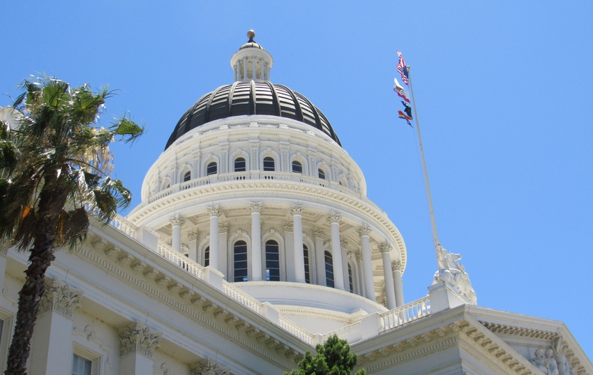 California Capitol dome