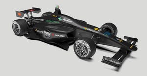 The Dallara IL-15 race car has the technology to be run by software, not a driver
