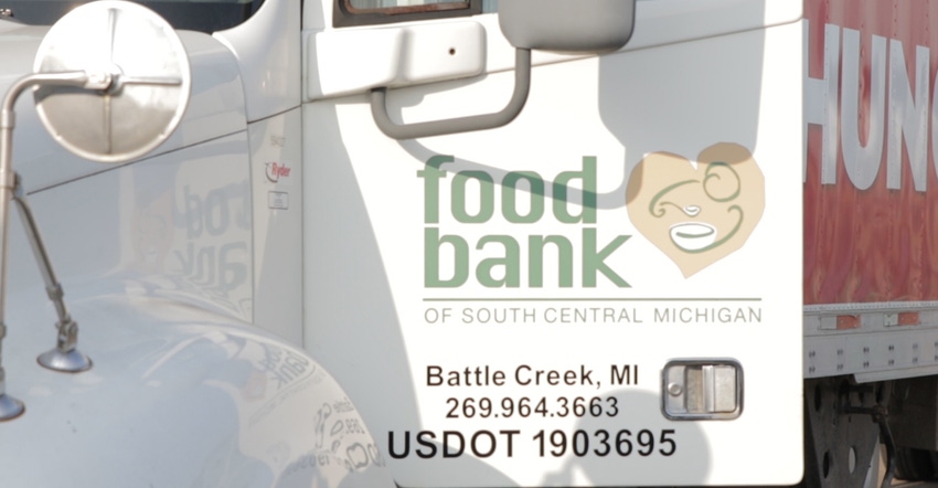 The Food Bank of South Central Michigan in Battle Creek is one of seven regional food banks that will benefit from the Millio