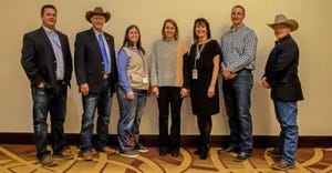 Members of the 2022 Indiana Beef Cattle Association’s executive committee 