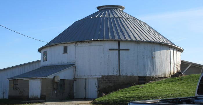 Krickenbarger Round barn Krickenbarger Round barn