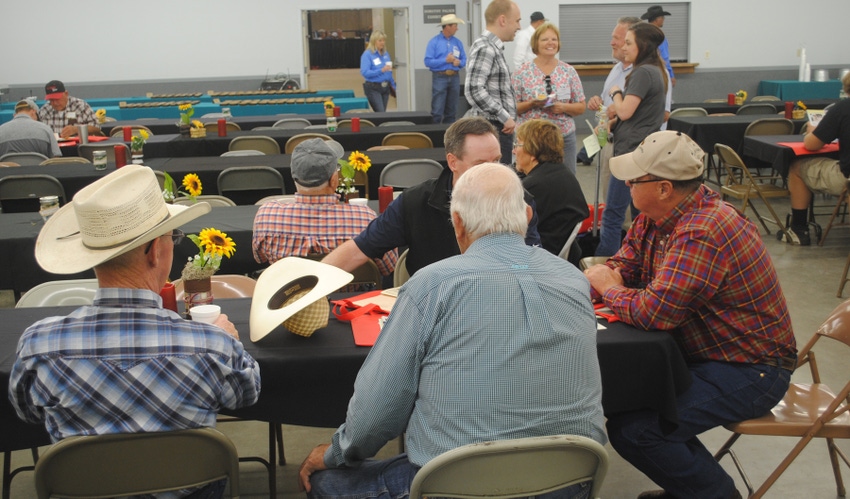 cattlemen at meeting