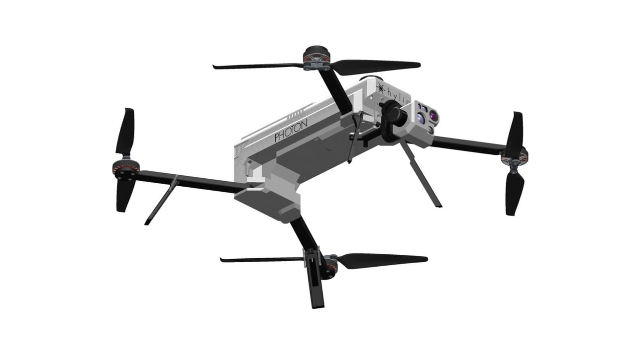 Hylio - The PHOTON drone from Hylio handles precision scouting, mapping, and rapid response operations