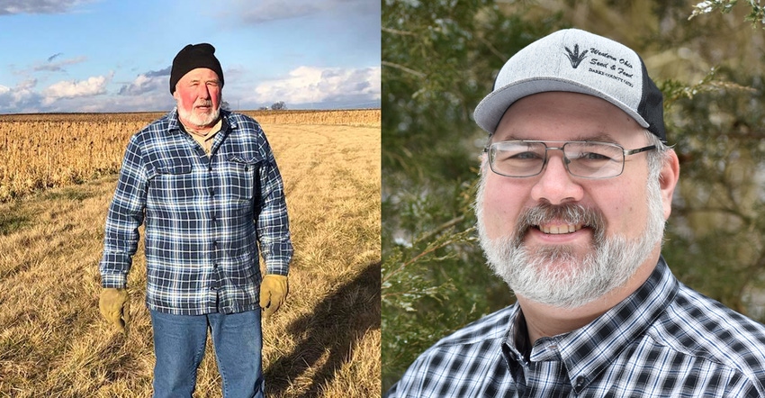 2021 Ohio Master Farmer honorees Greg Waidelich and Matt Aultman