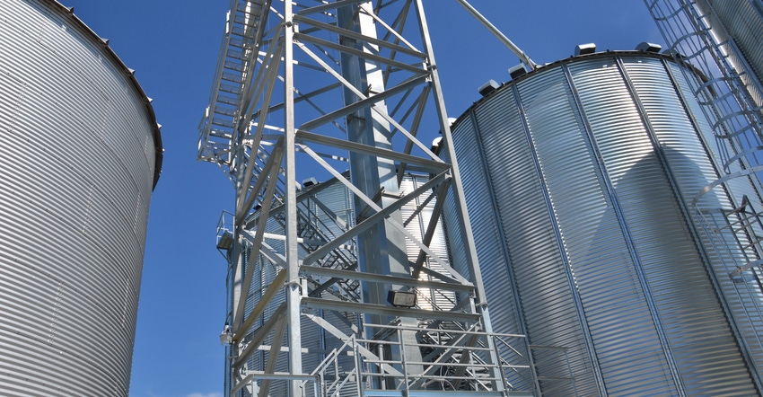 grain bins grain bins