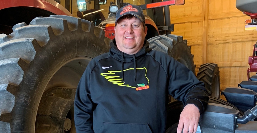 Kansas farmer Jeff Koelzer 
