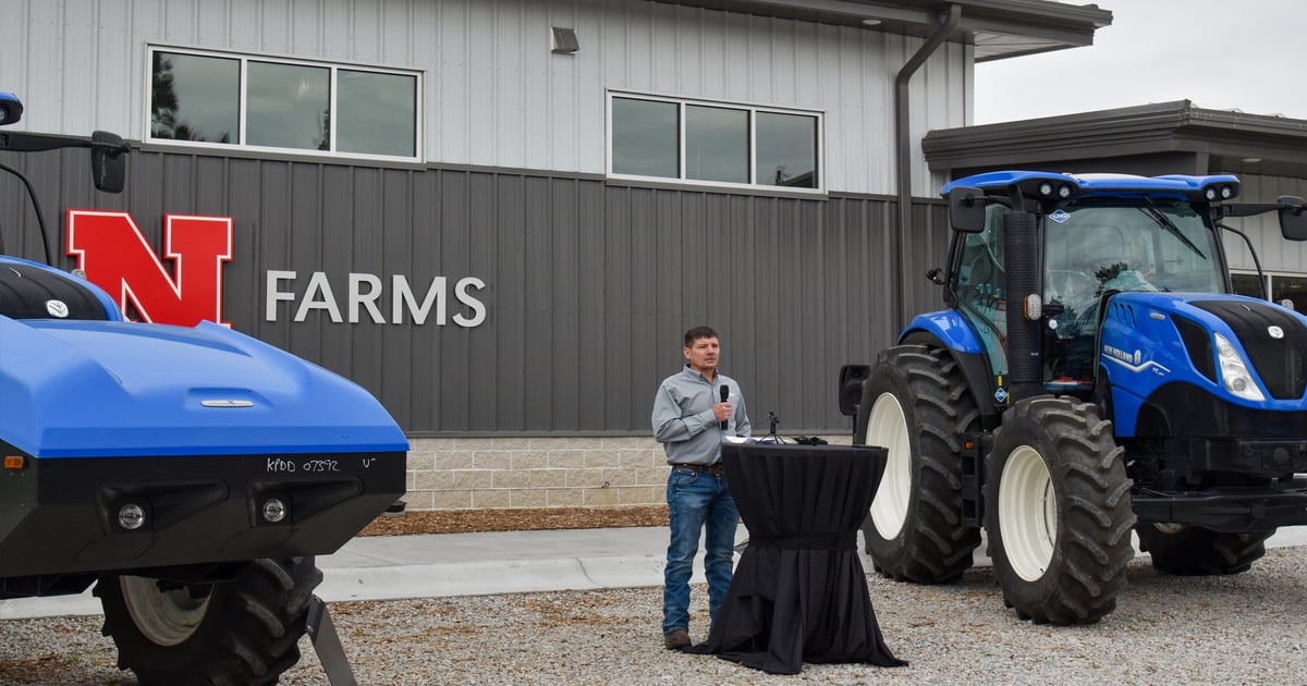 World’s 1st methane-powered production tractors donated to UNL