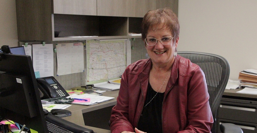 Nancy Jo Bateman the executive director of the North Dakota Beef Commission Nancy Jo Bateman the executive director of the North Dakota Beef Commission