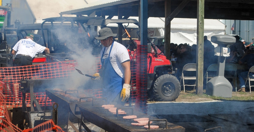 Food vendors on site at Husker Harvest Days