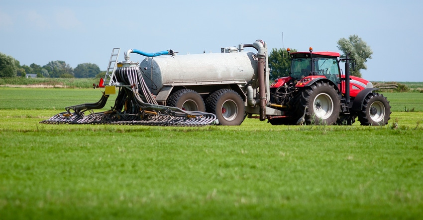 liquid manure spreader