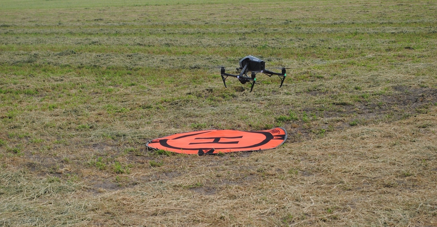 drone demonstation at HHD