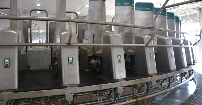 robotic milking unit