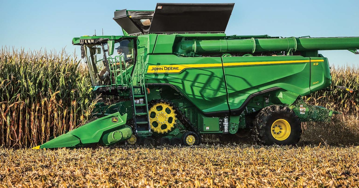 Deere rolls out new X Series combine