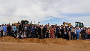  Dignitaries, community members, and the management and employees of Blue Sky Farms
