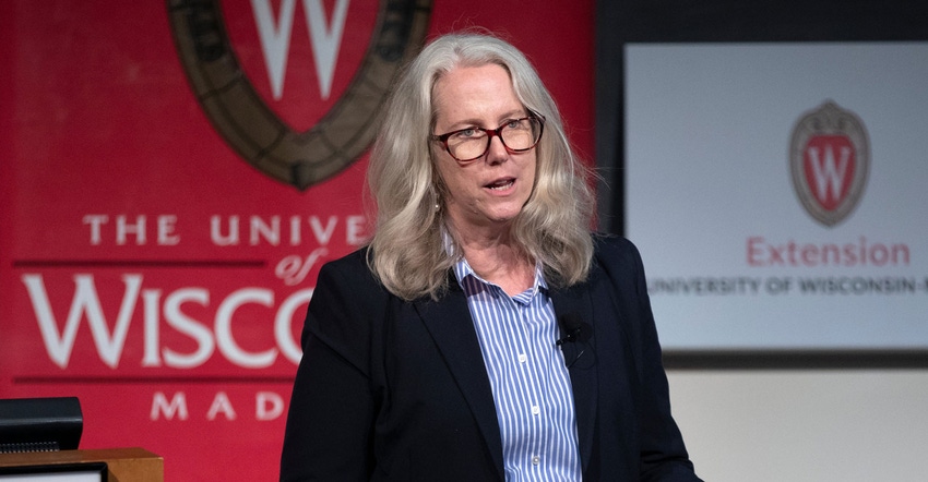 Glenda Gillaspy, dean of College of Agricultural and Life Sciences at UW–Madison