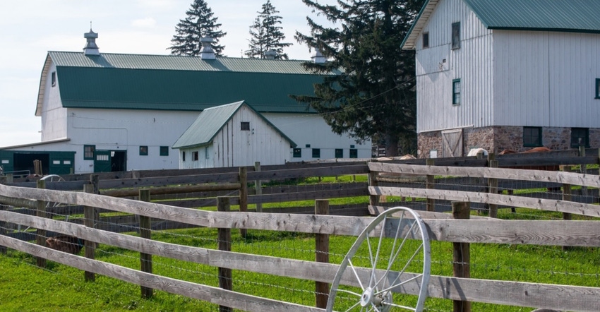 Horse Barn at Alasa Farms in North Rose, N.Y.