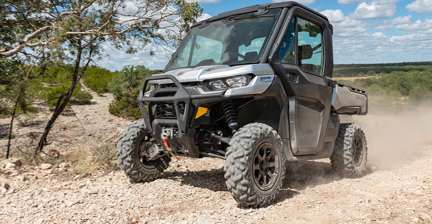 New Can-Am Defender Limited side-by-side