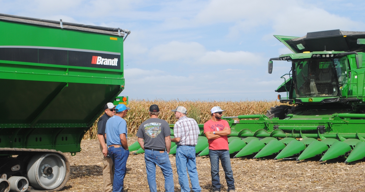 Nebraska harvest heads into final stretch