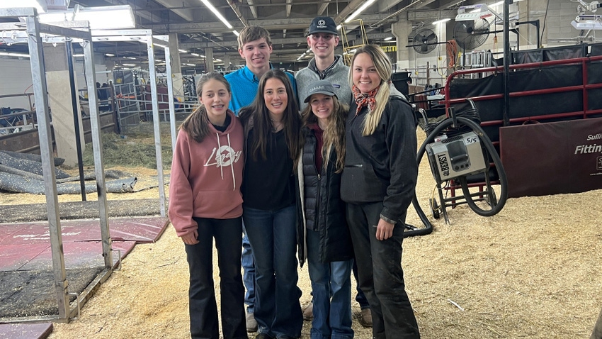 Kids at National Western Stock Show in January Kids at National Western Stock Show in January
