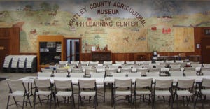 mural at Whitley County ag museum 