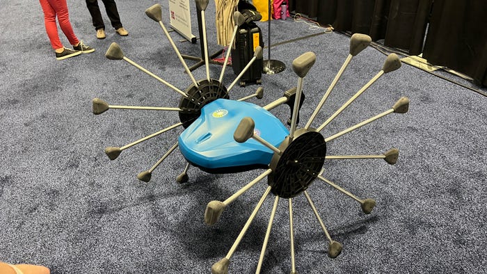 Sentiv, a scouting robot, from Meropy Agricultural robotics Sentiv, a scouting robot, from Meropy Agricultural robotics
