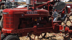 The Farmall H tractor at Husker Harvest Days