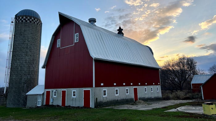 The Richter barn near Buffalo Center in northern Iowa is the winner of the 2023 Iowa’s Most Beautiful Barn contest